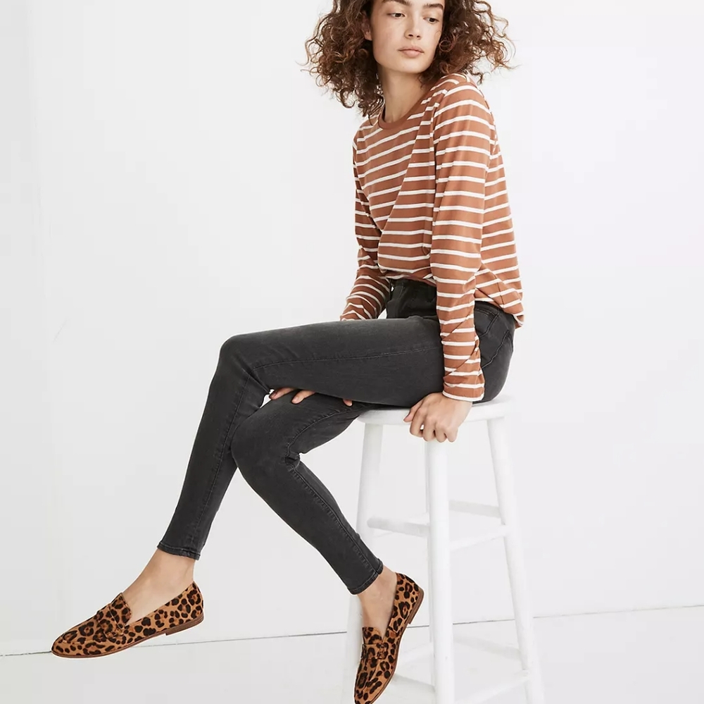 Black Madewell skinny jeans 9 inch High Waist
